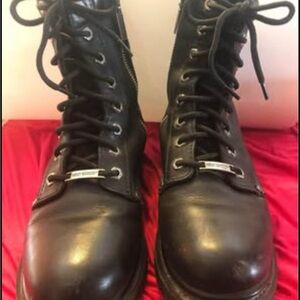 Women’s Black Leather Riding Boots
